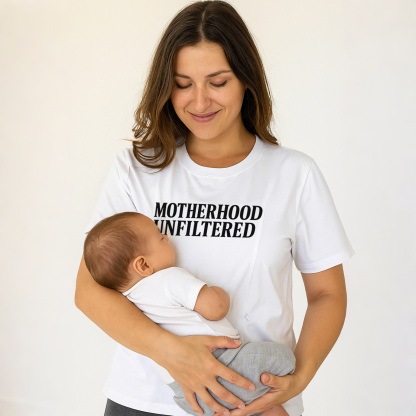 totkeeps Funny Nursing Top | Side Zip Motherhood Unfilt | brand