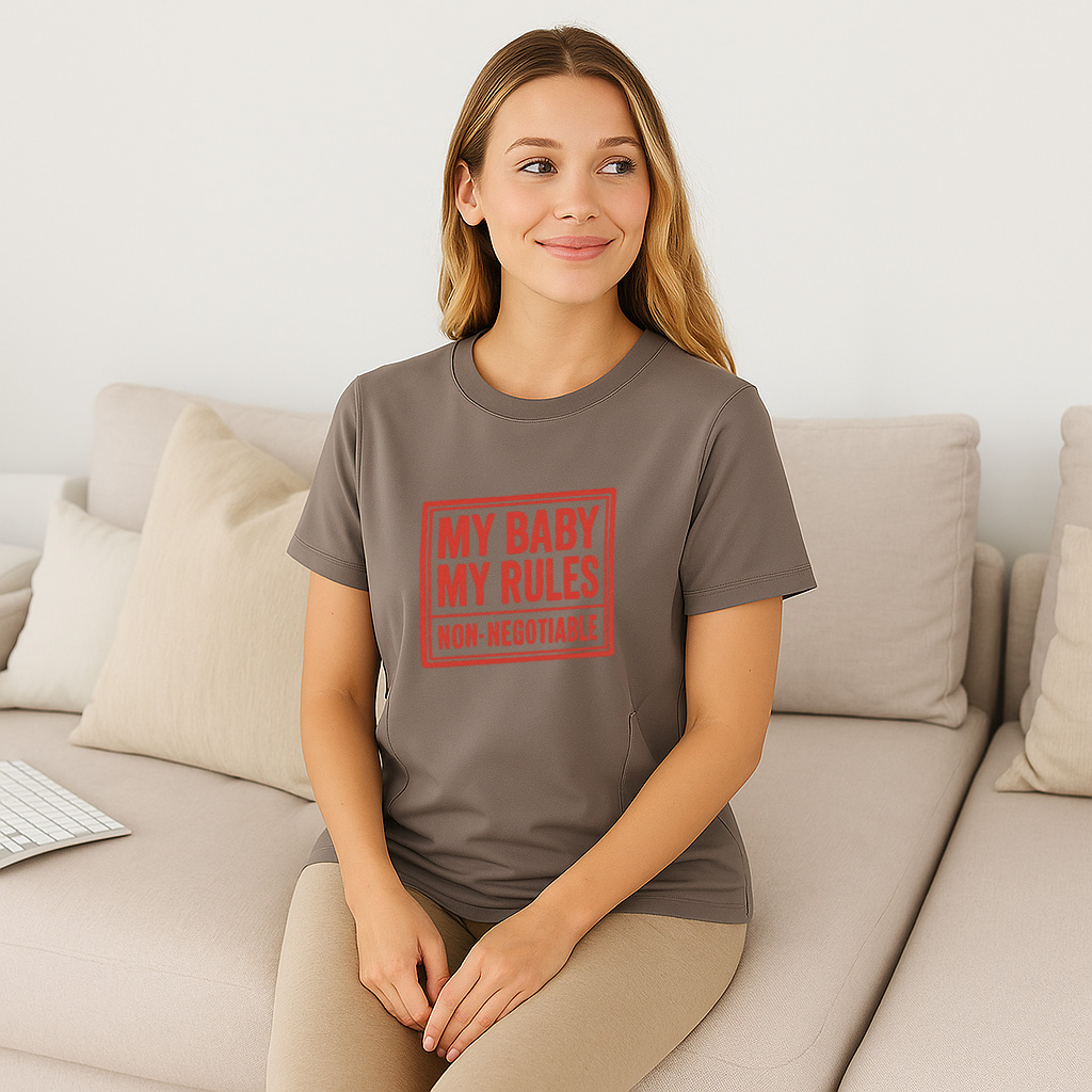 Totkeeps "My Baby My Rules" Breastfeeding Shirt | Discr | brand