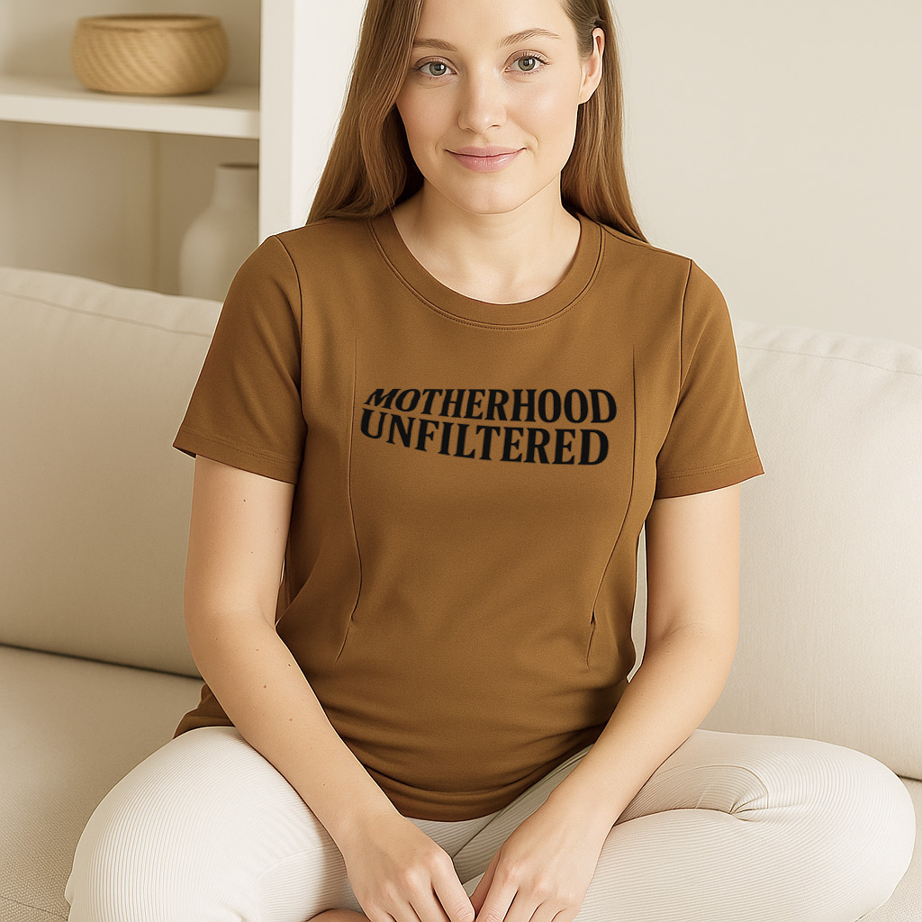 totkeeps Funny Nursing Top | Side Zip Motherhood Unfilt | brand