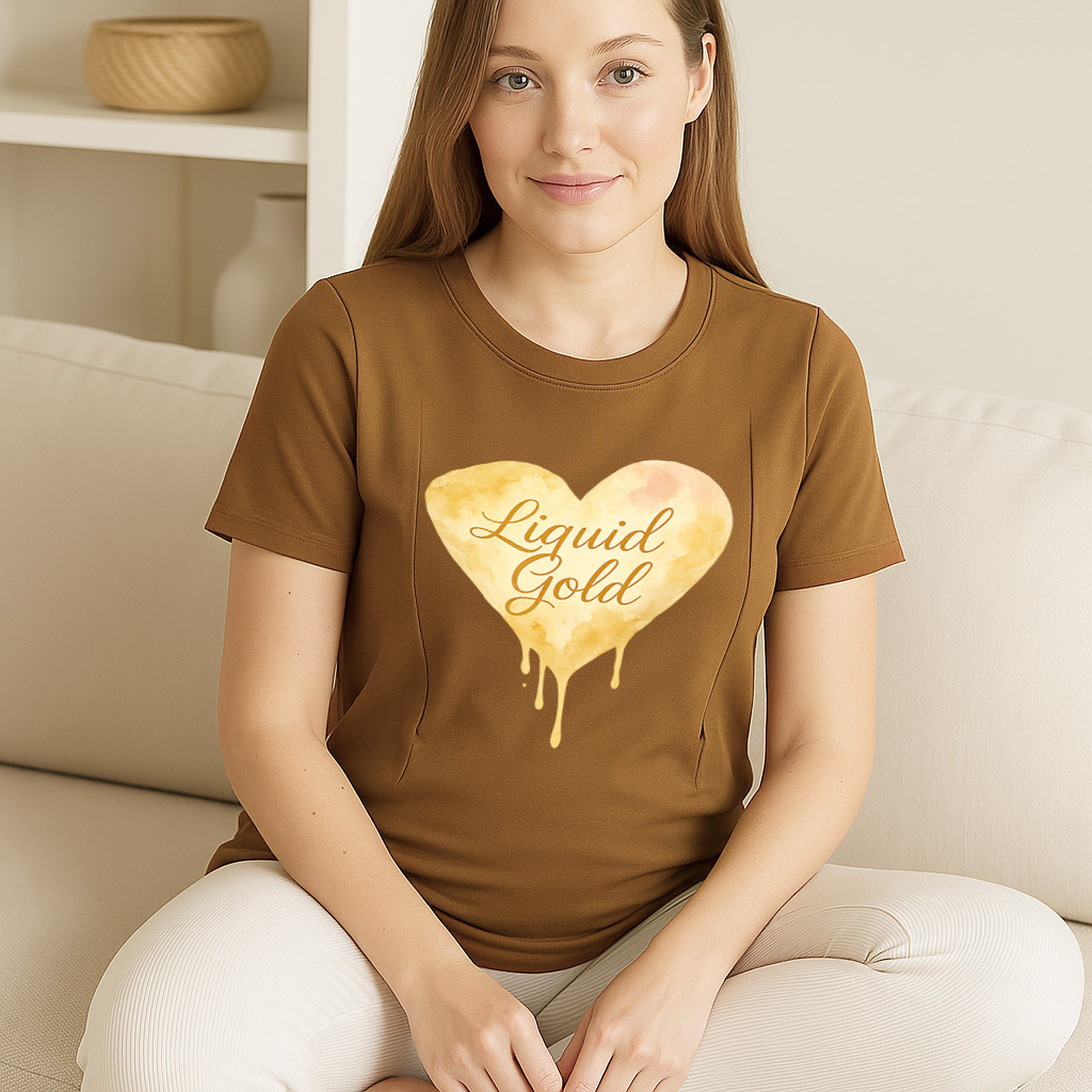 totkeeps Nourish Breastfeeding Shirt | Easy Access Side | brand