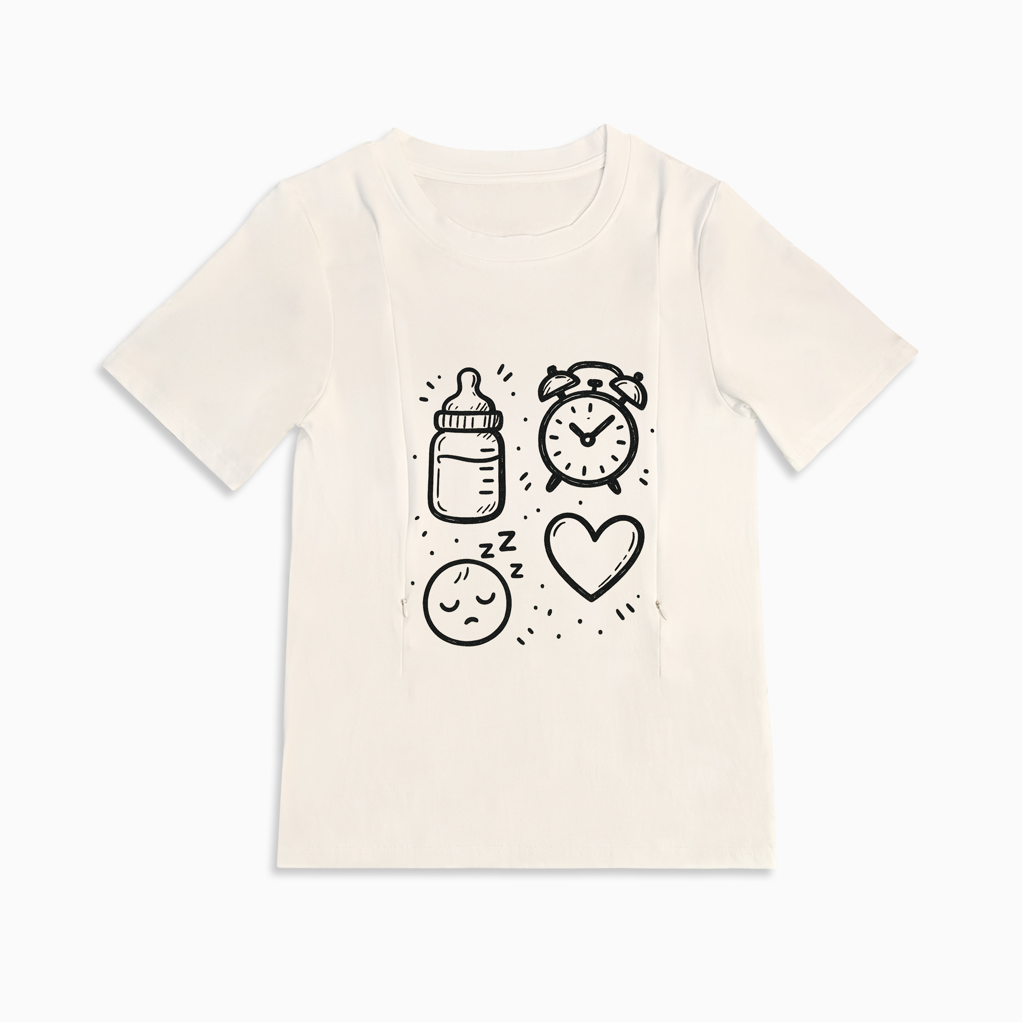 nursing shirts beige