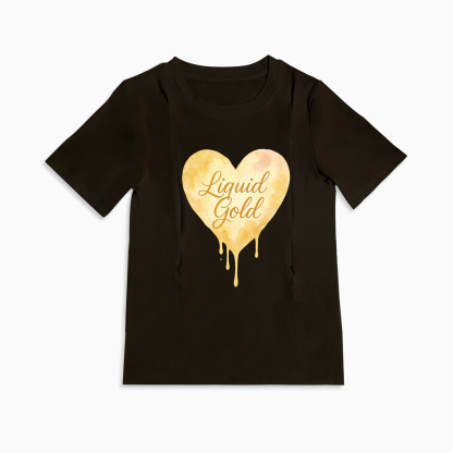 totkeeps Nourish Breastfeeding Shirt | Easy Access Side Zippers