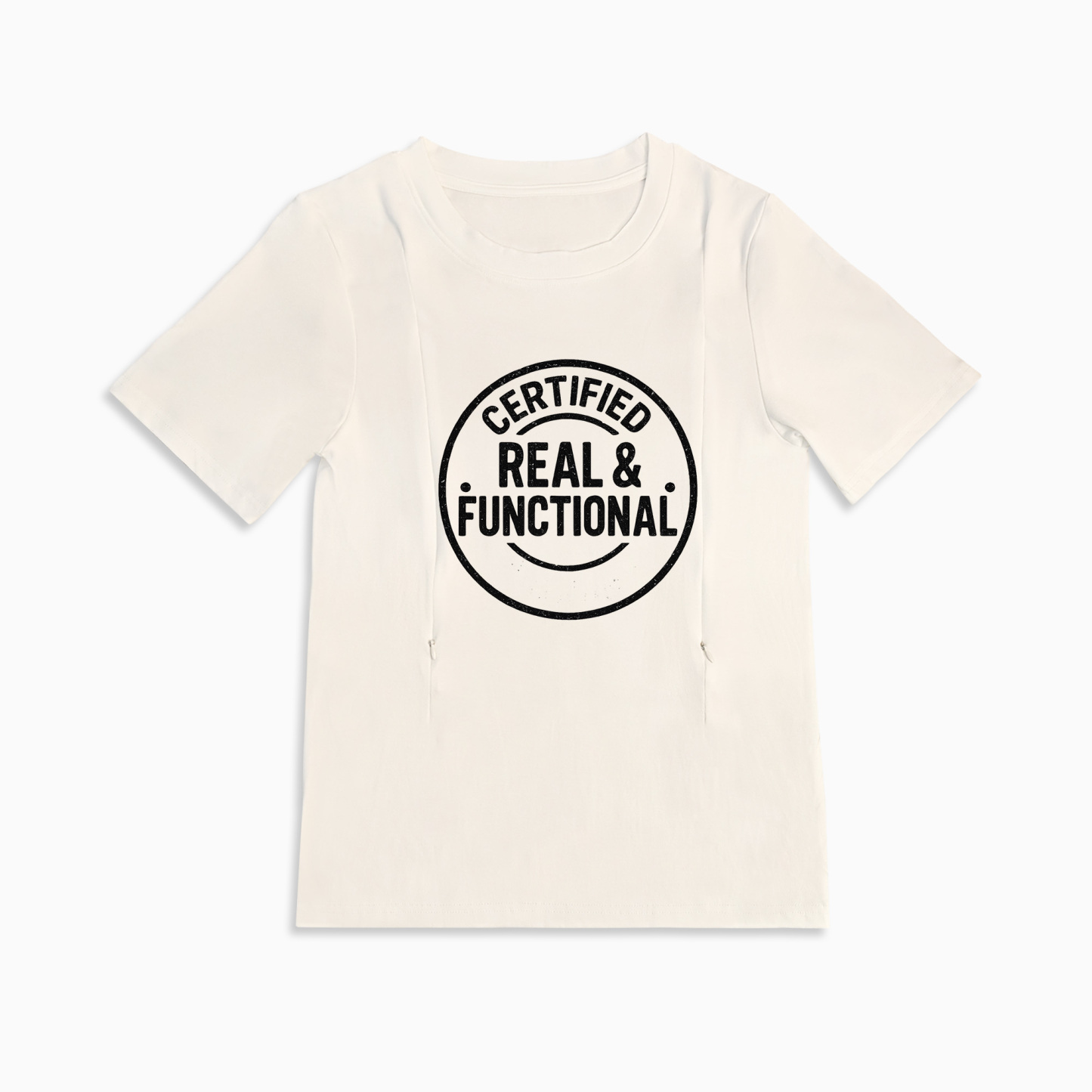 Funny Nursing Tee | Yes They're Real & Functional | Dis | brand