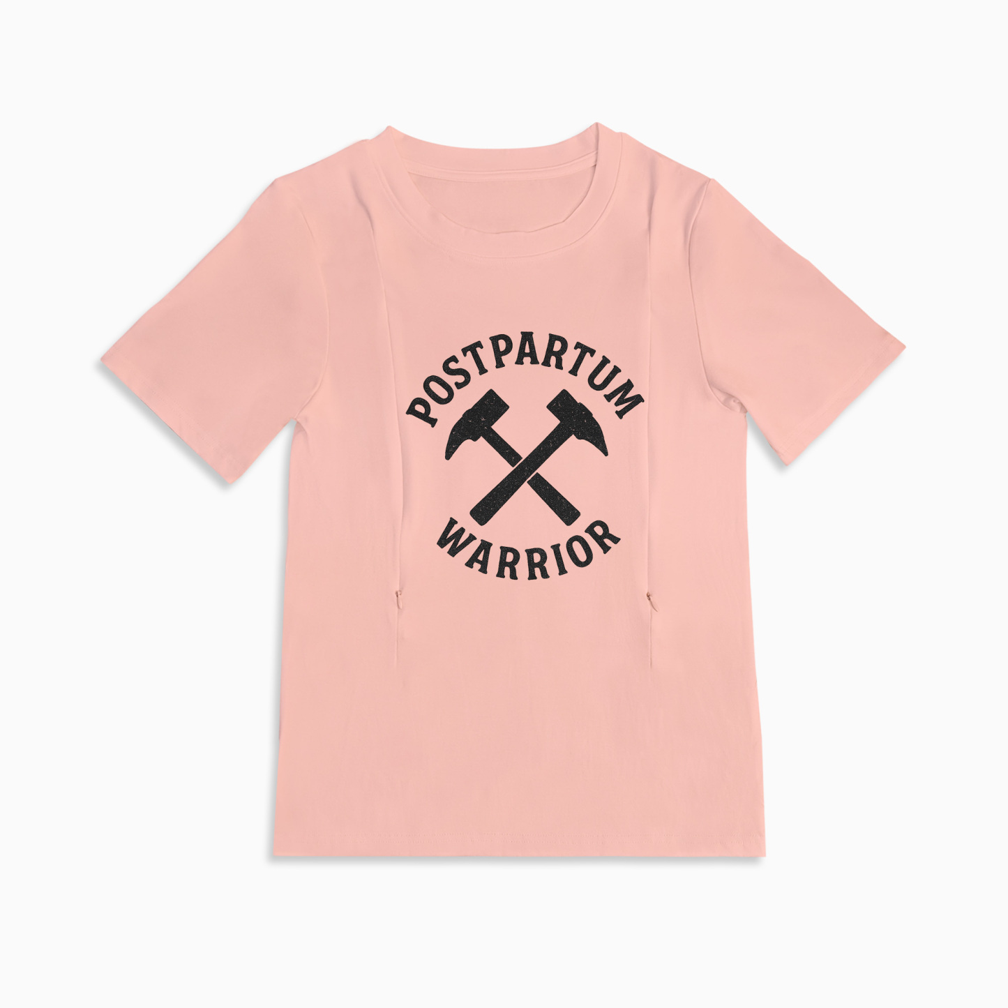 totkeeps Postpartum Warrior Top | Side Zip for Stress-Free Nursing