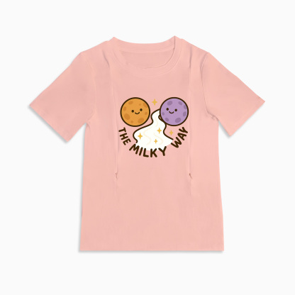 Totkeeps "The Milky Way" Breastfeeding Shirt | Discreet Side Zippers
