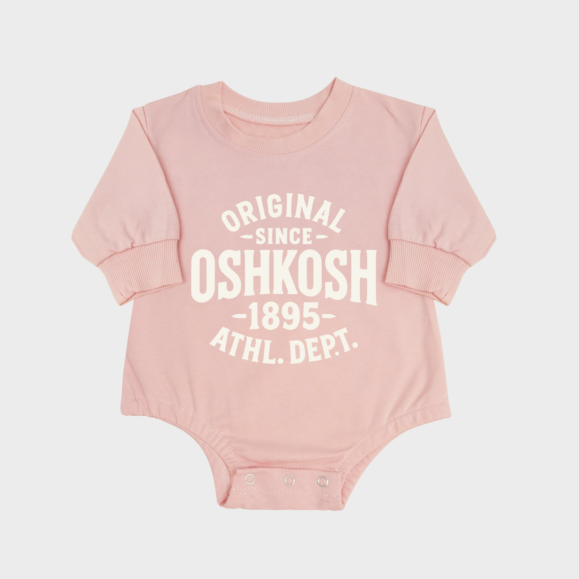 Jersey OshKosh Long-sleeved Triangle Onesies