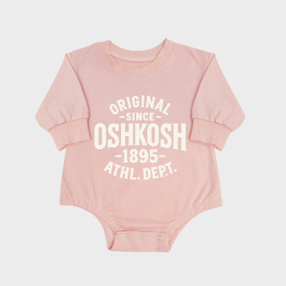 Jersey OshKosh Long-sleeved Triangle Onesies