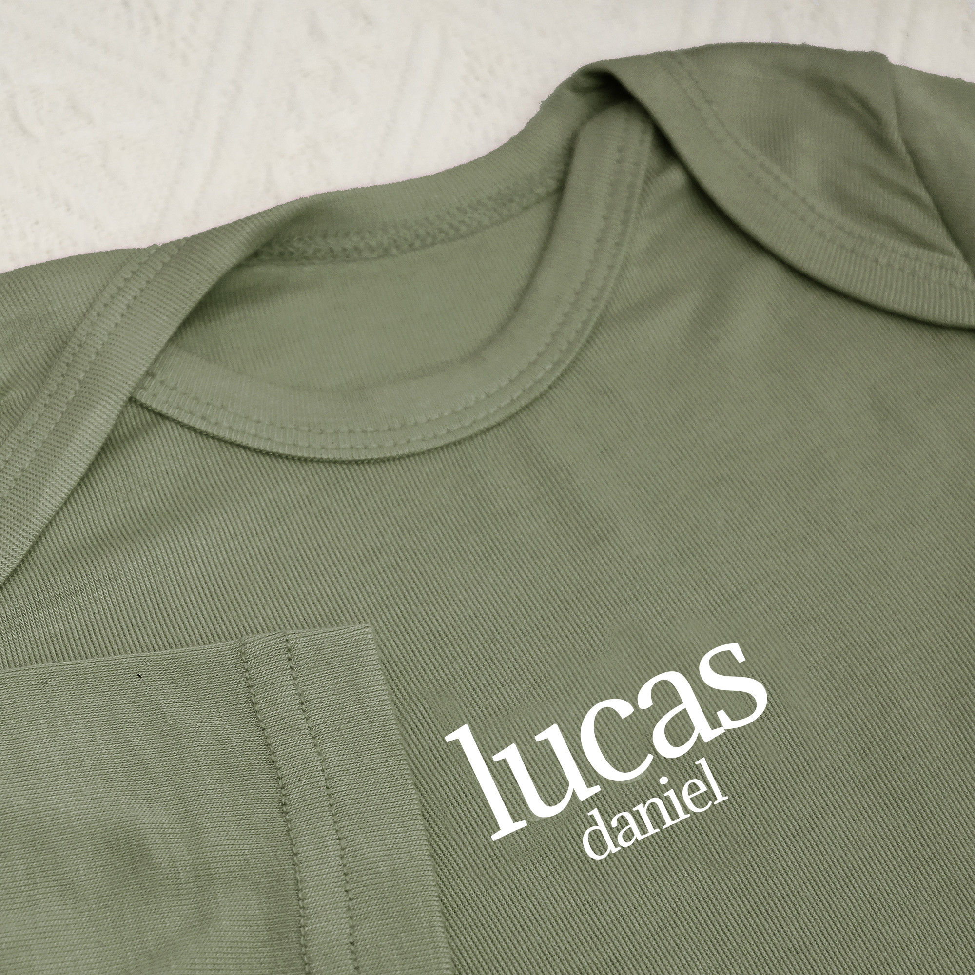 Personalized Full Length Snap Rompers