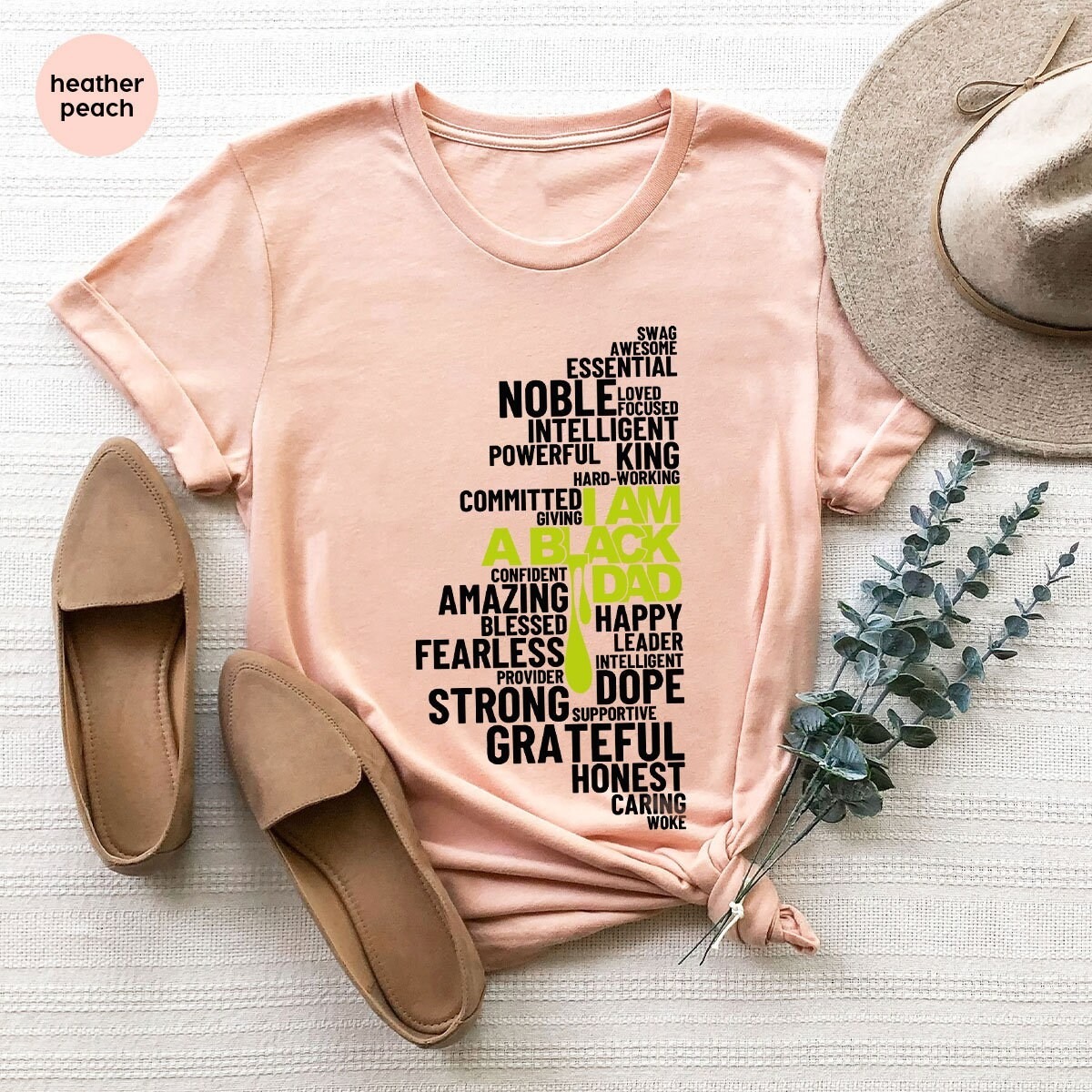 Fathers Day Family Matching T Shirt Black History Month