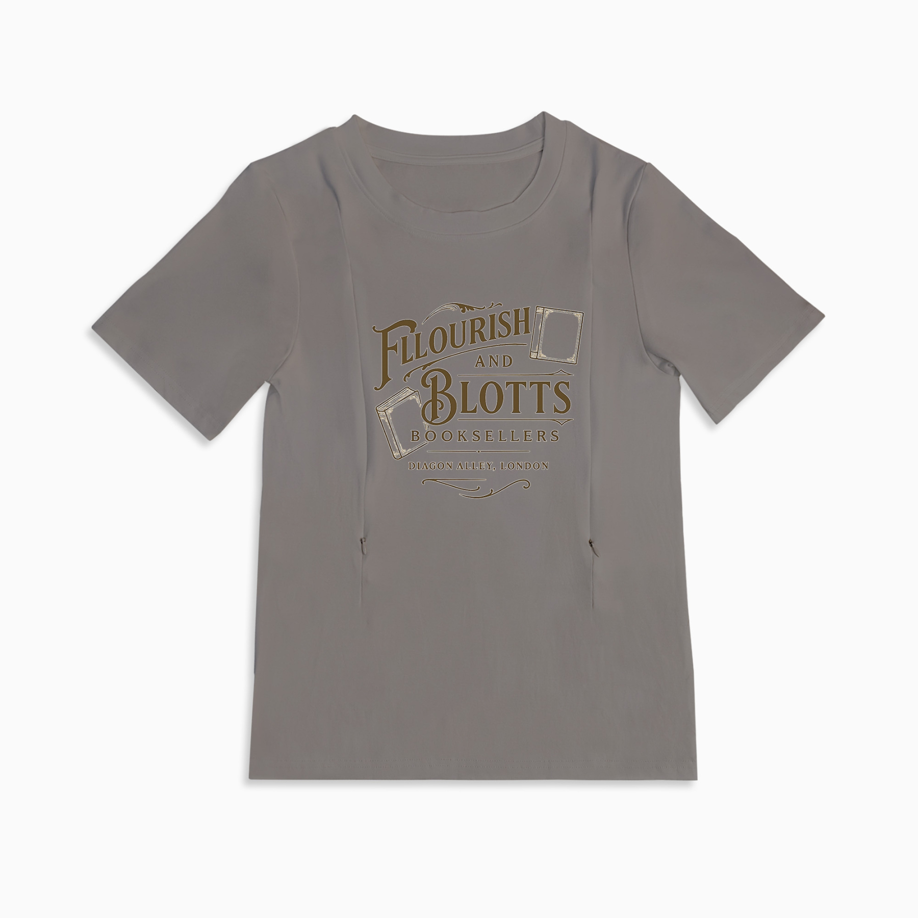 Mom Breastfeeding Nursing T-Shirt - Flourish and Blotts