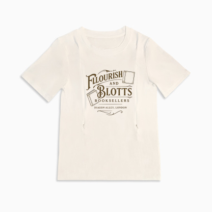 Mom Breastfeeding Nursing T-Shirt - Flourish and Blotts
