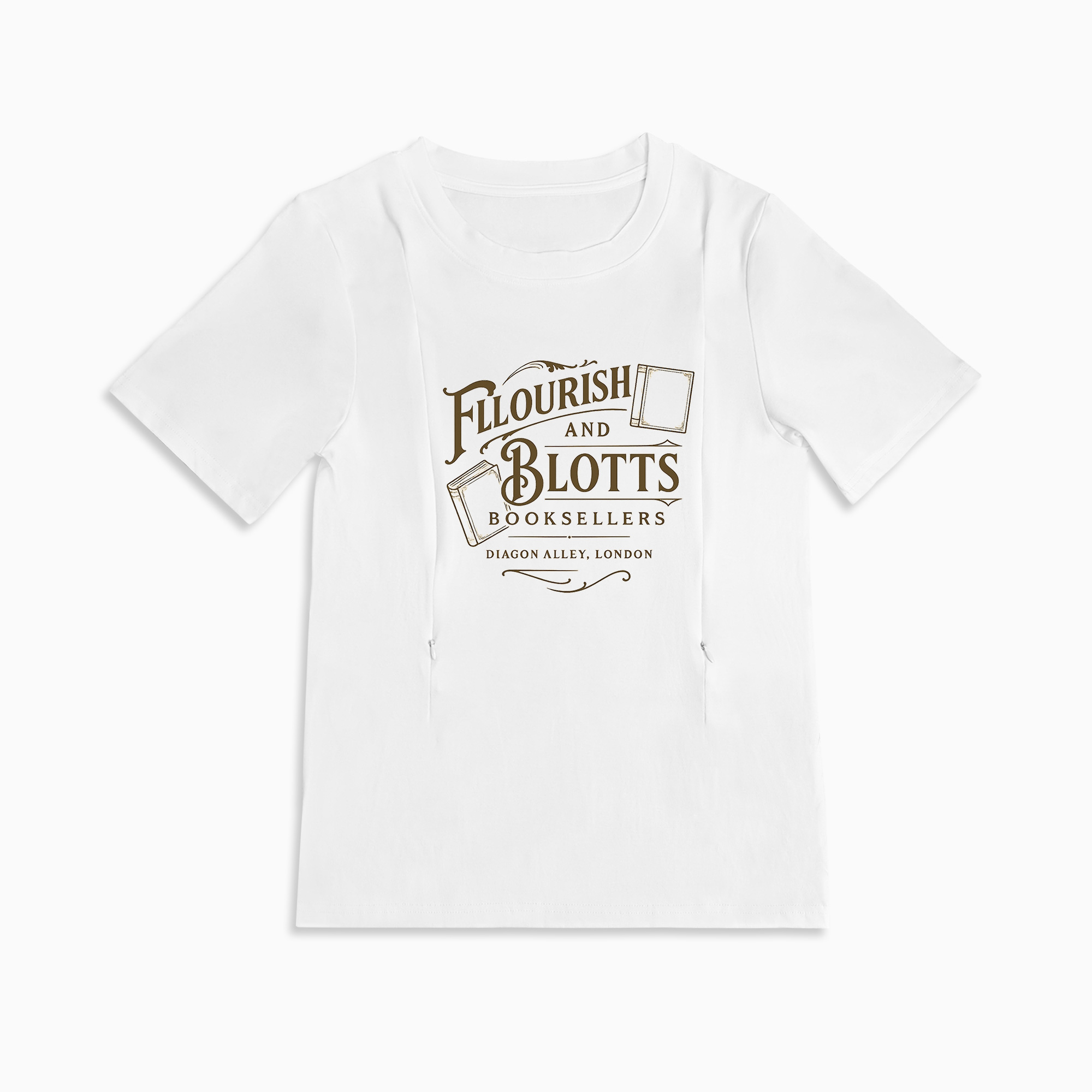 Mom Breastfeeding Nursing T-Shirt - Flourish and Blotts