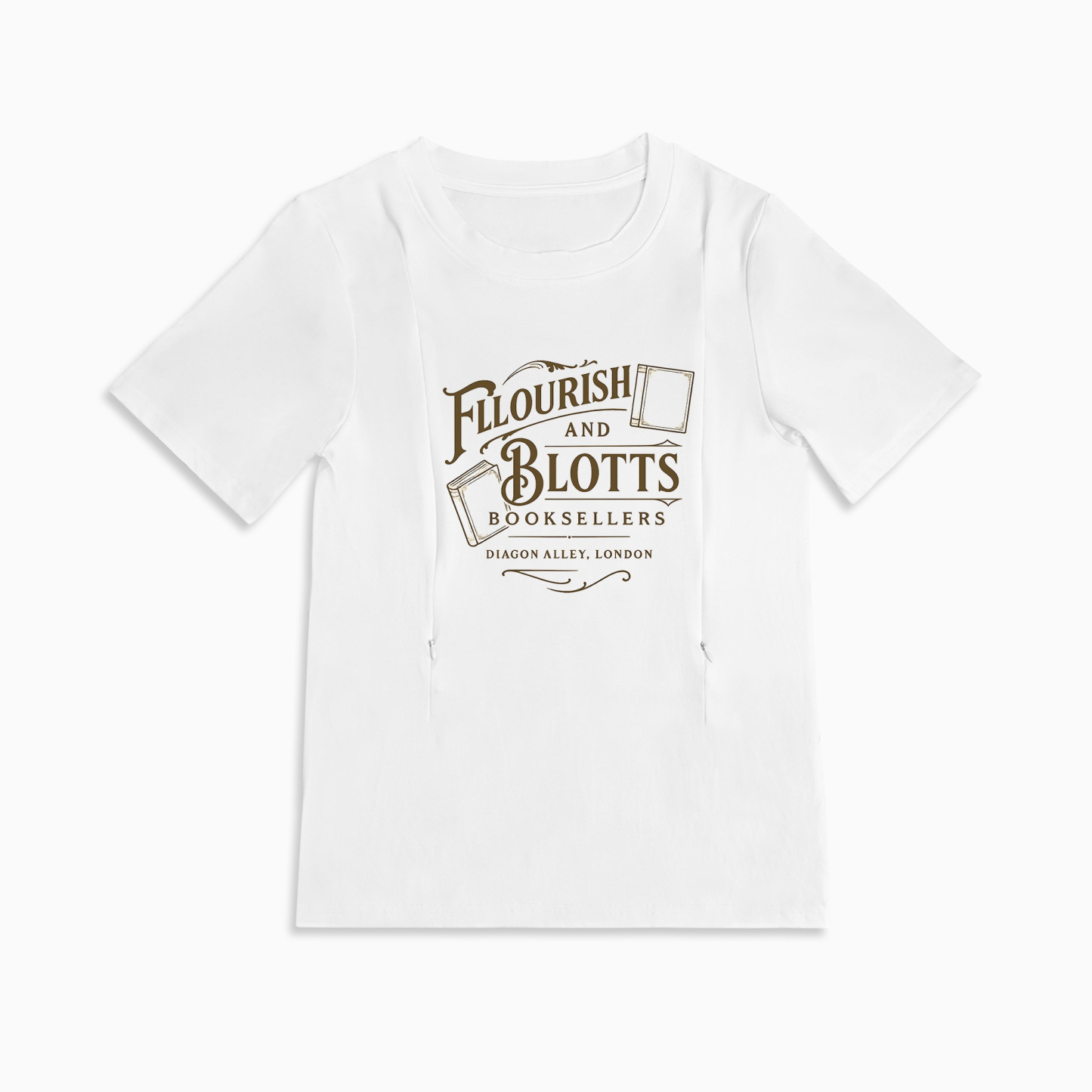 Mom Breastfeeding Nursing T-Shirt - Flourish and Blotts