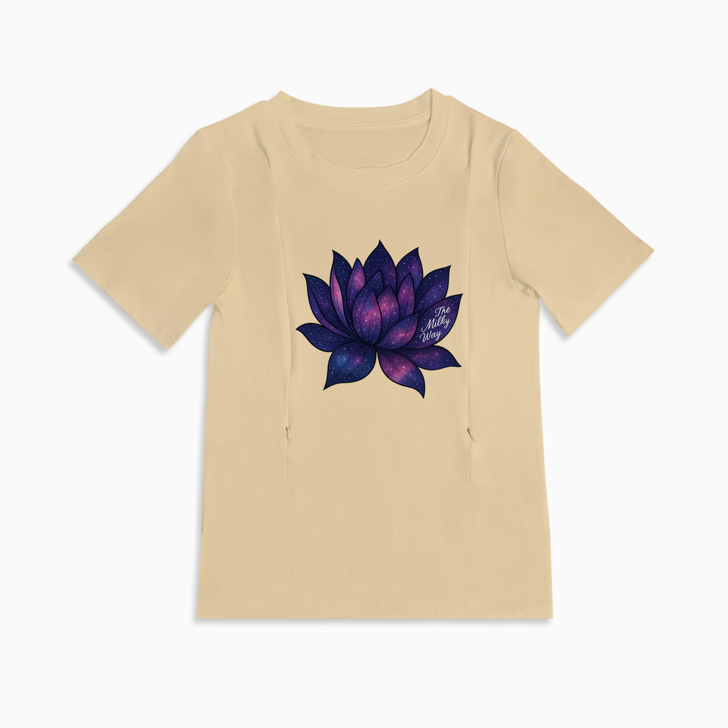 Totkeeps Nursing Wear | "The Milky Way" T-Shirt | Soft Cotton