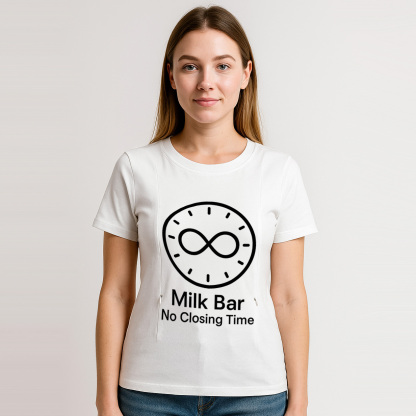 totkeeps Milk Bar Nursing Shirt | Easy Side Zipper | So | brand