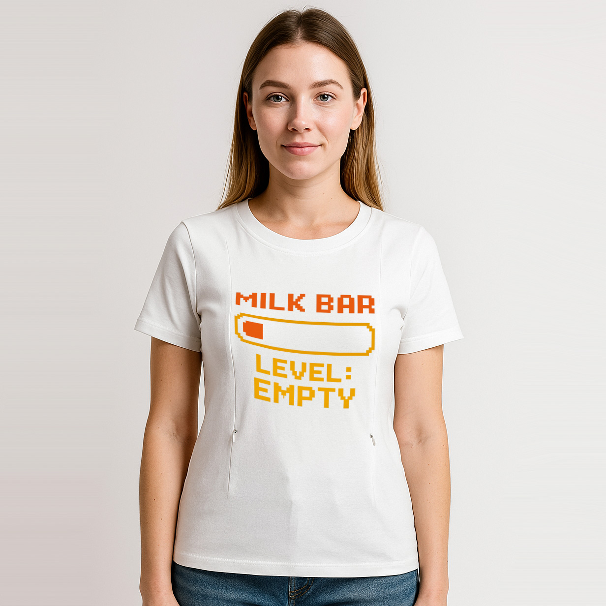 Totkeeps Funny Nursing Tee | "Straight Outta Milk Suppl | brand