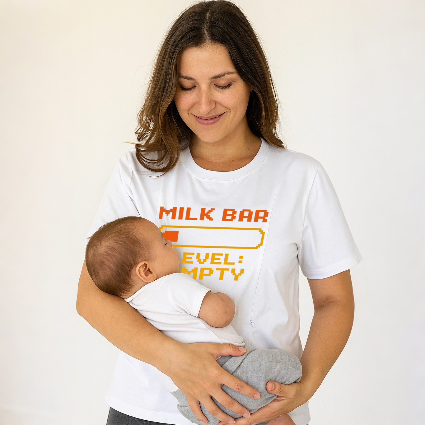Totkeeps Funny Nursing Tee | "Straight Outta Milk Suppl | brand