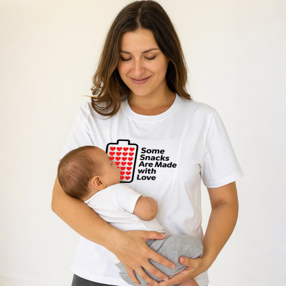 Totkeeps Love Mama Nursing Tee | Side Zip Breastfeeding | brand