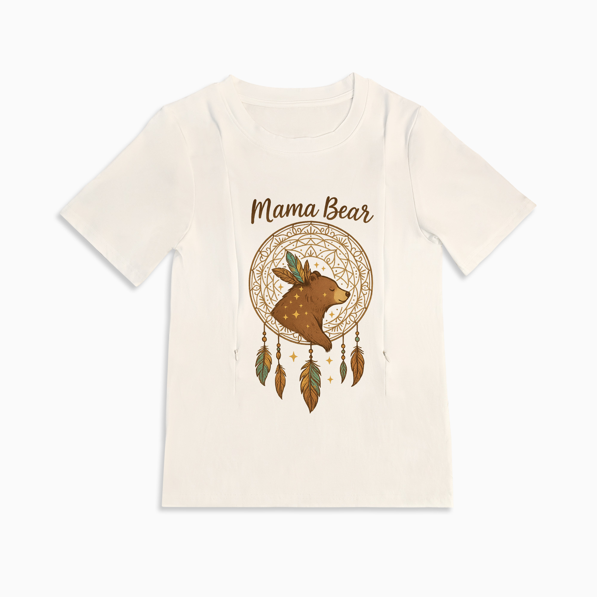 Side Zipper Nursing Shirt | Mama Bear Design | totkeeps for New Moms