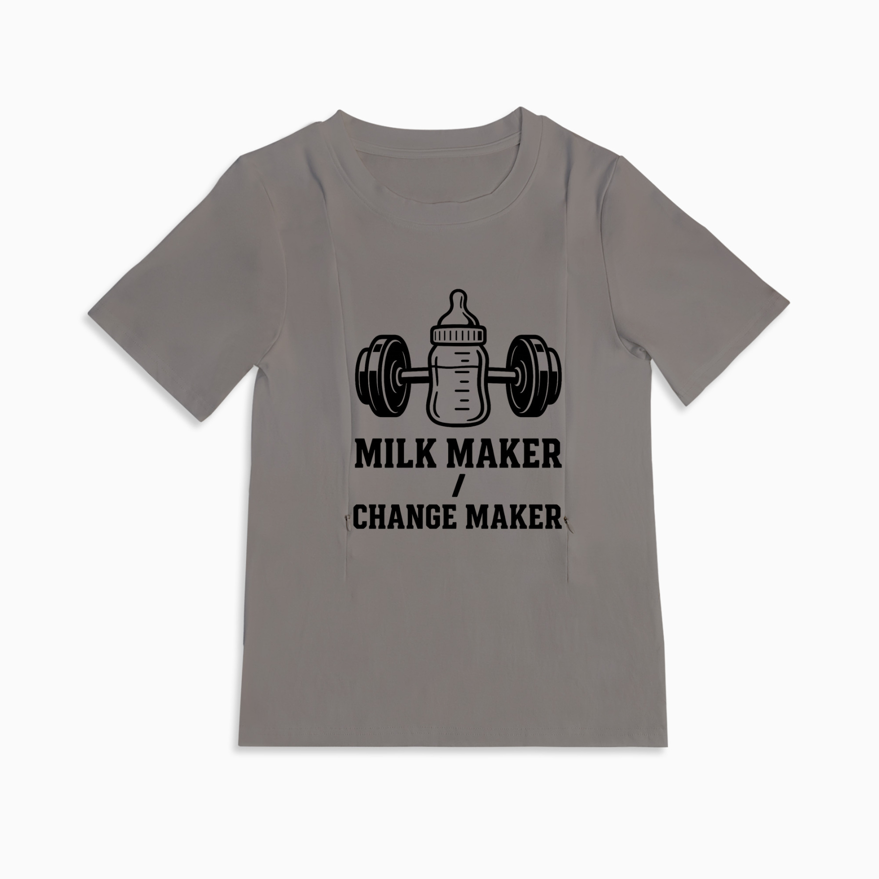 Inspirational Nursing T-Shirt | Milk Maker & Change Maker | 95% Cotton
