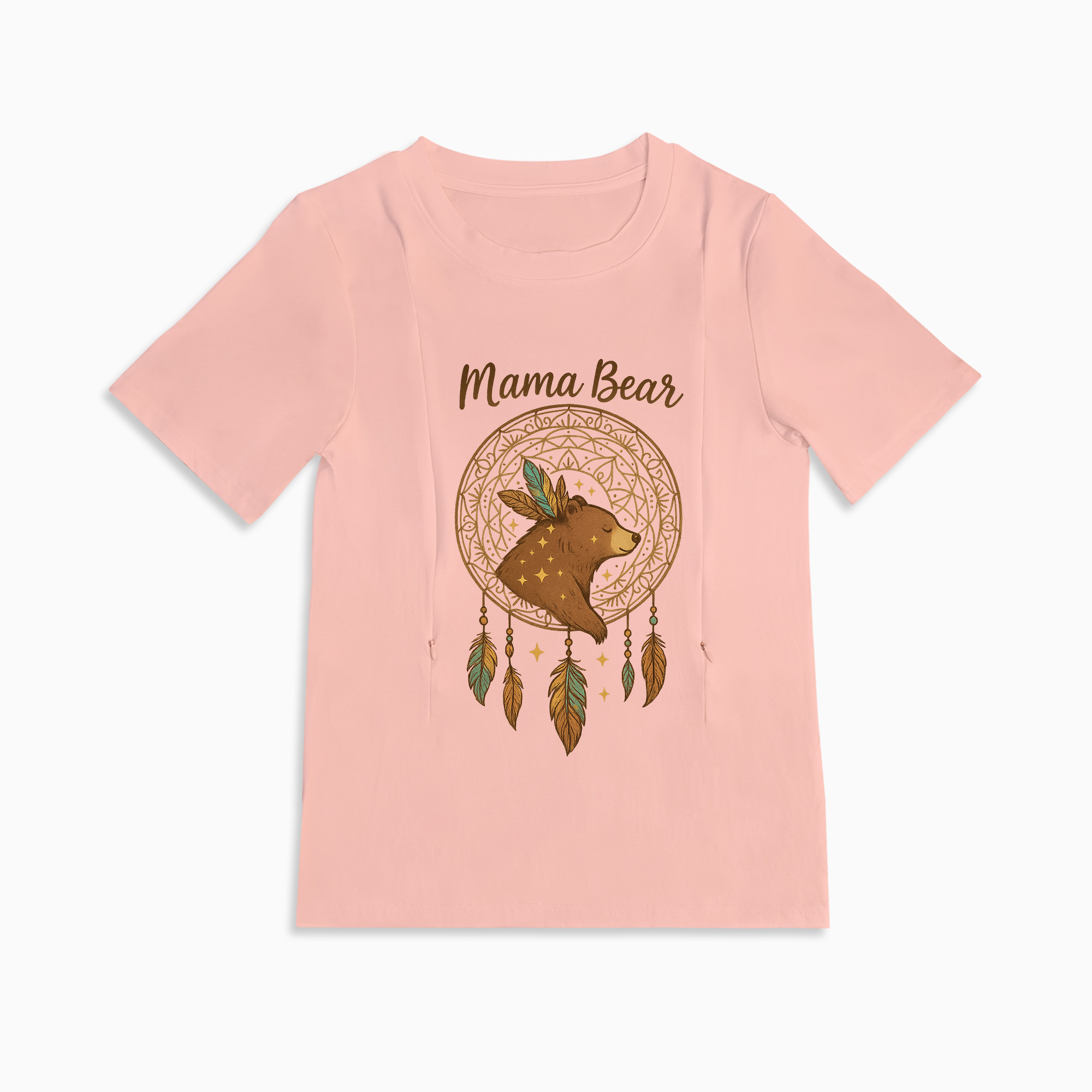 Side Zipper Nursing Shirt | Mama Bear Design | totkeeps for New Moms
