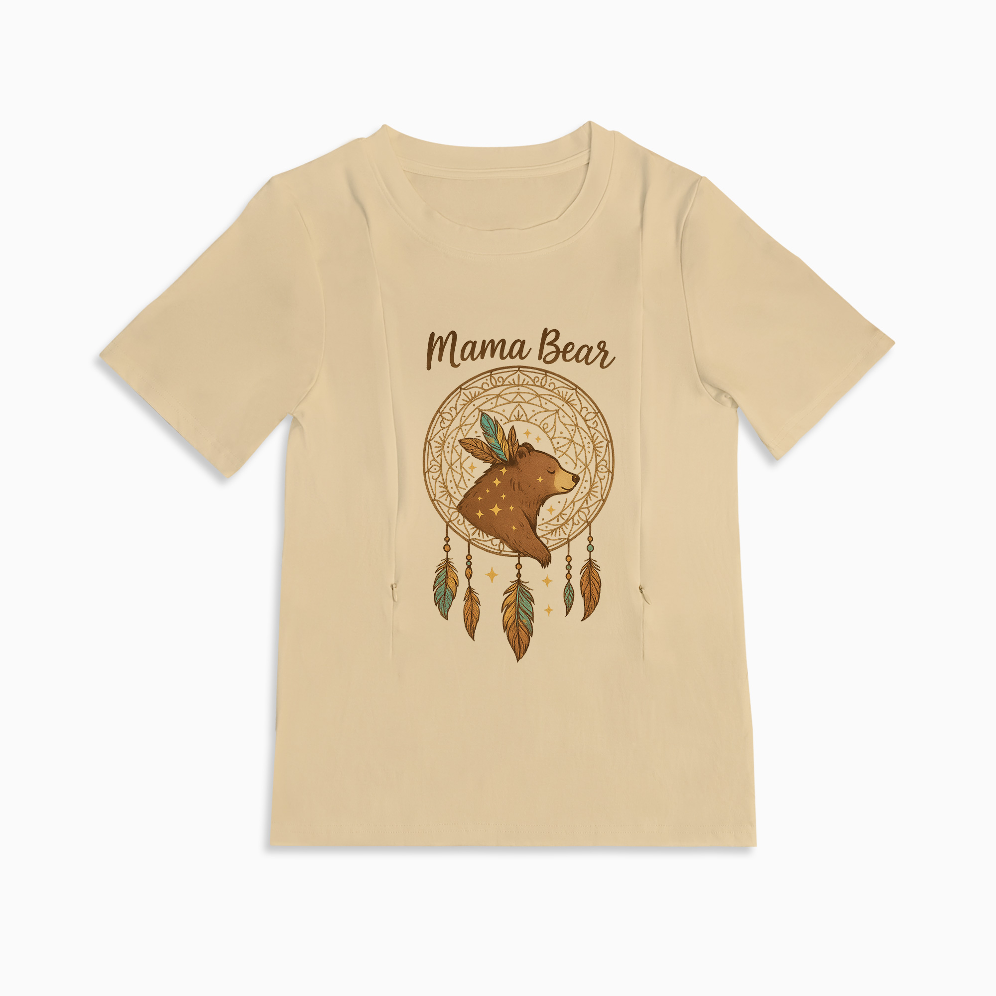 Side Zipper Nursing Shirt | Mama Bear Design | totkeeps for New Moms