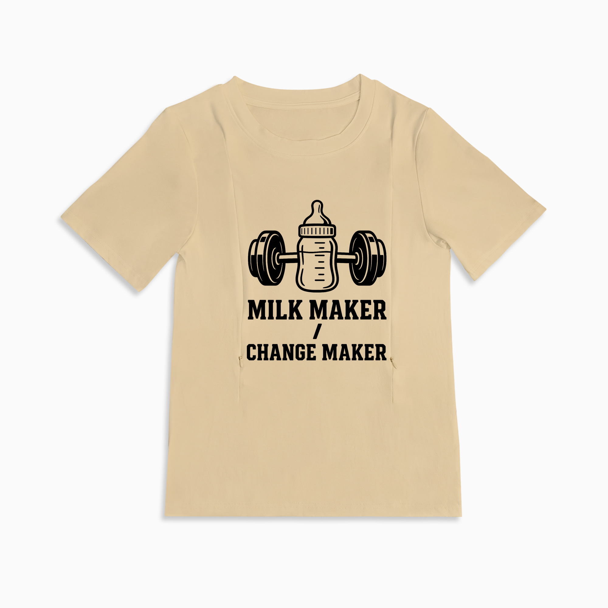 Inspirational Nursing T-Shirt | Milk Maker & Change Maker | 95% Cotton