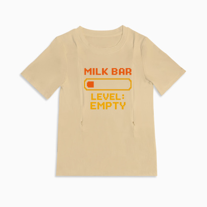 Totkeeps Funny Nursing Tee | "Straight Outta Milk Supply" | Soft Cotton