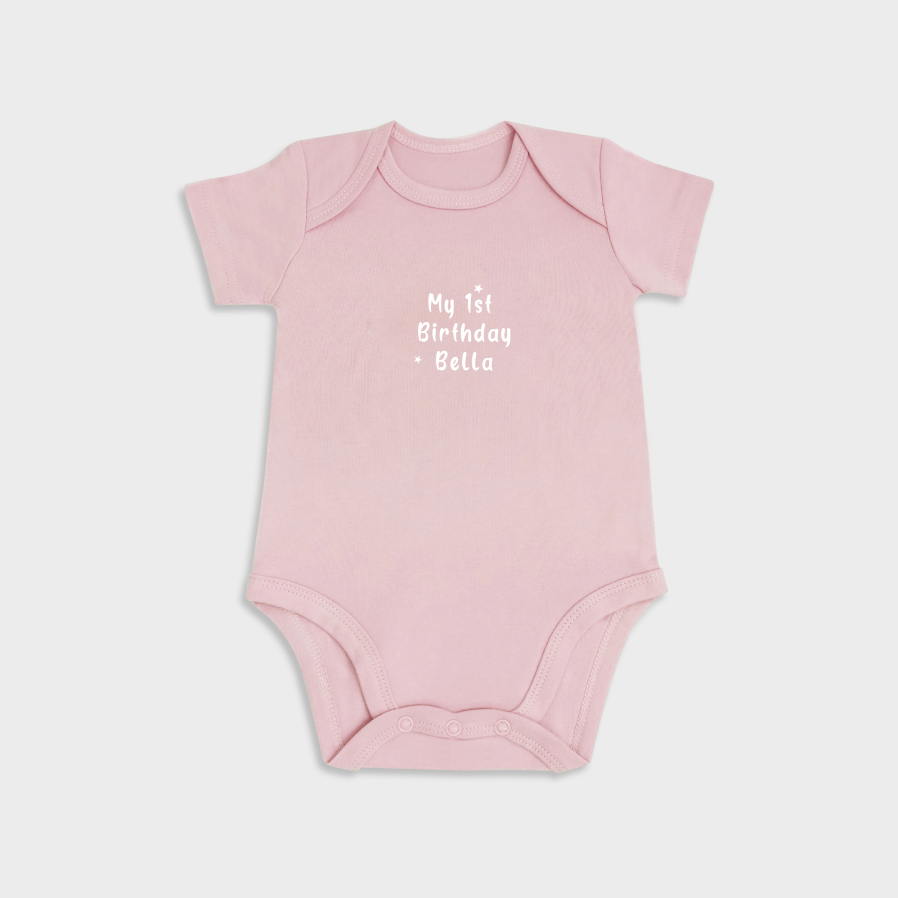 Personalized My 1st Birthday Bodysuit