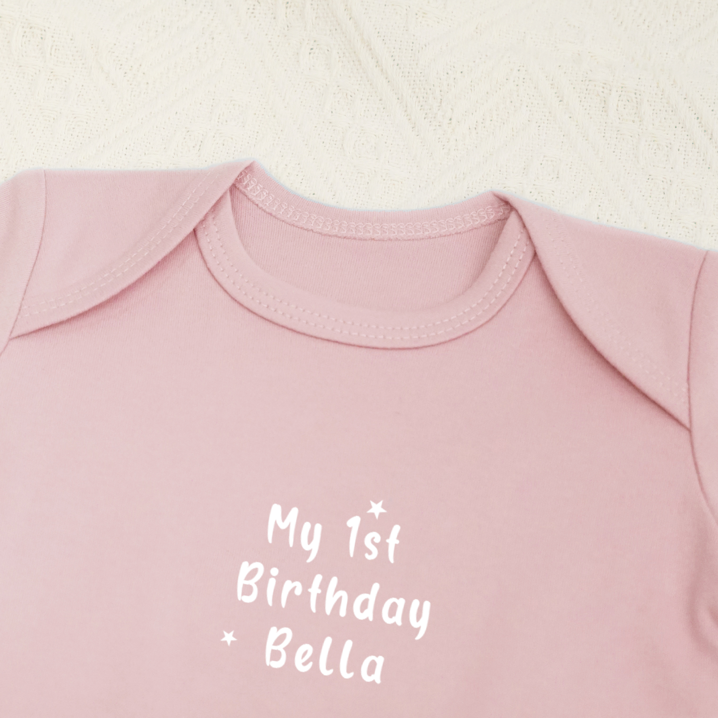 Personalized My 1st Birthday Bodysuit