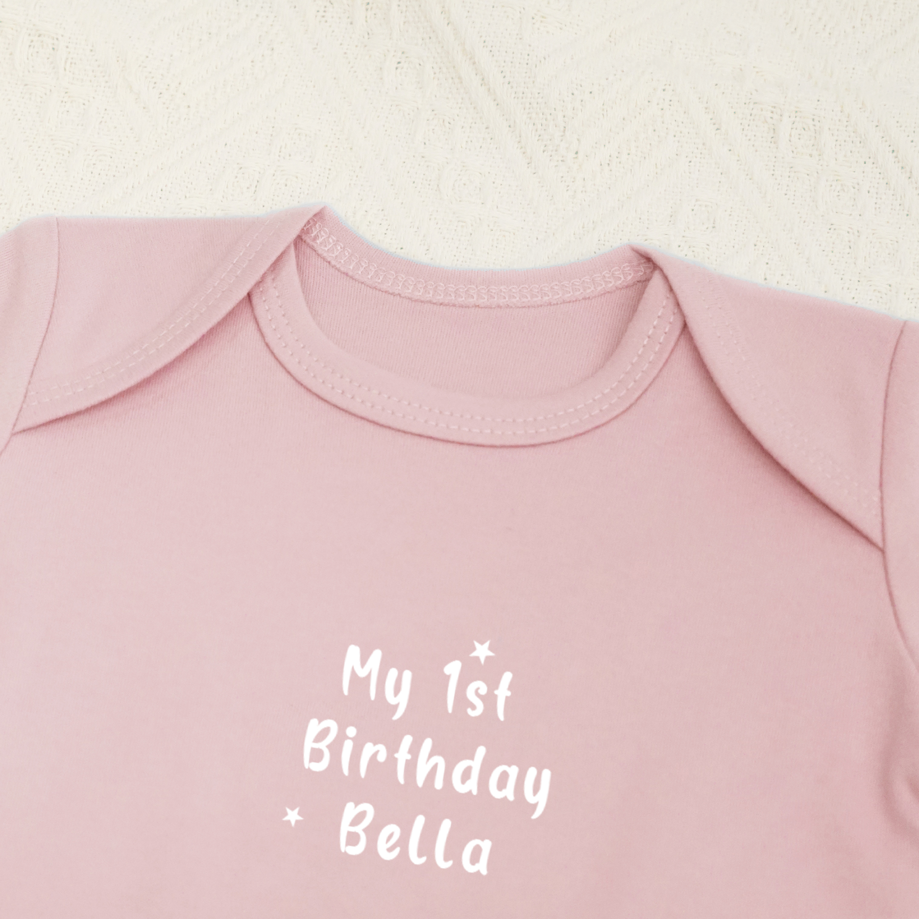 Personalized My 1st Birthday Bodysuit