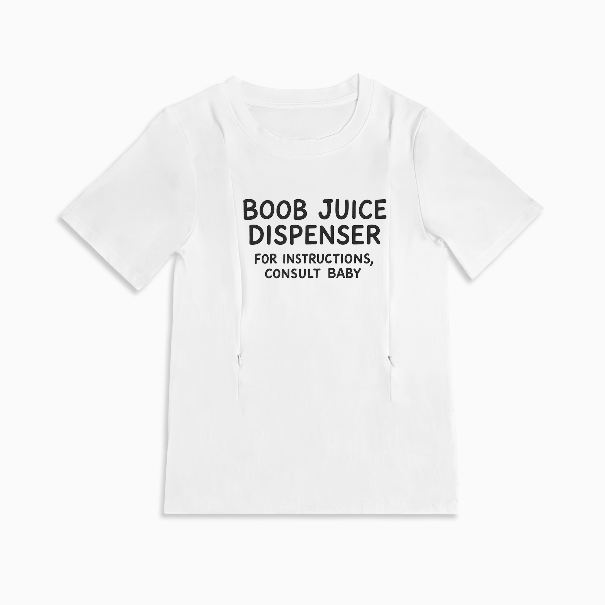 totkeeps Zipper Nursing Top | Boob Juice Dispenser | Comfy & Fun