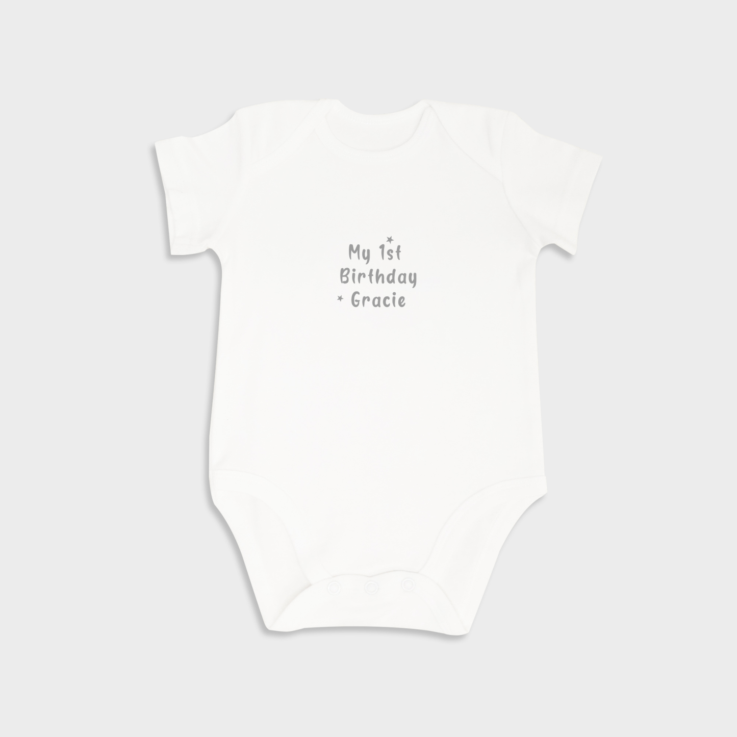Personalized My 1st Birthday Bodysuit