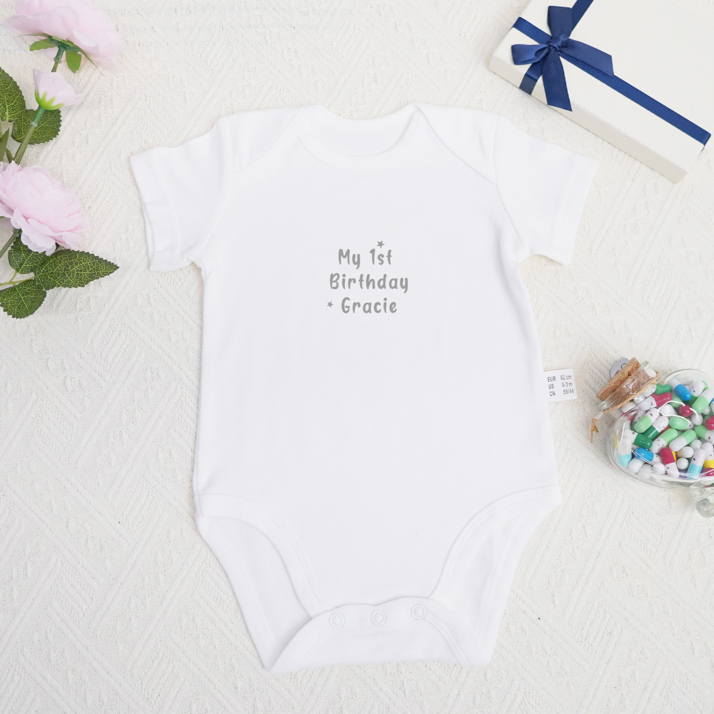 Personalized My 1st Birthday Bodysuit