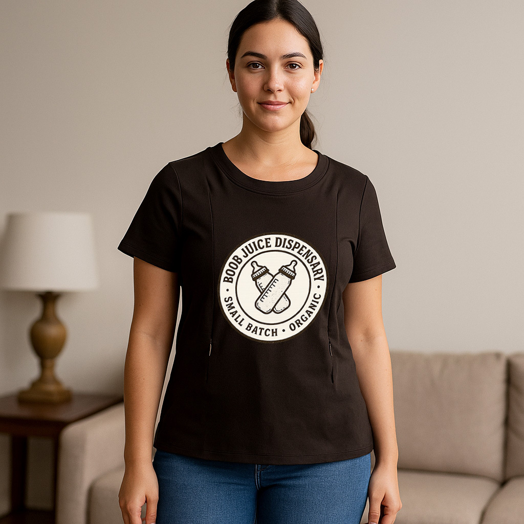 Side Zipper Breastfeeding Top | Boob Juice Dispenser |  | brand