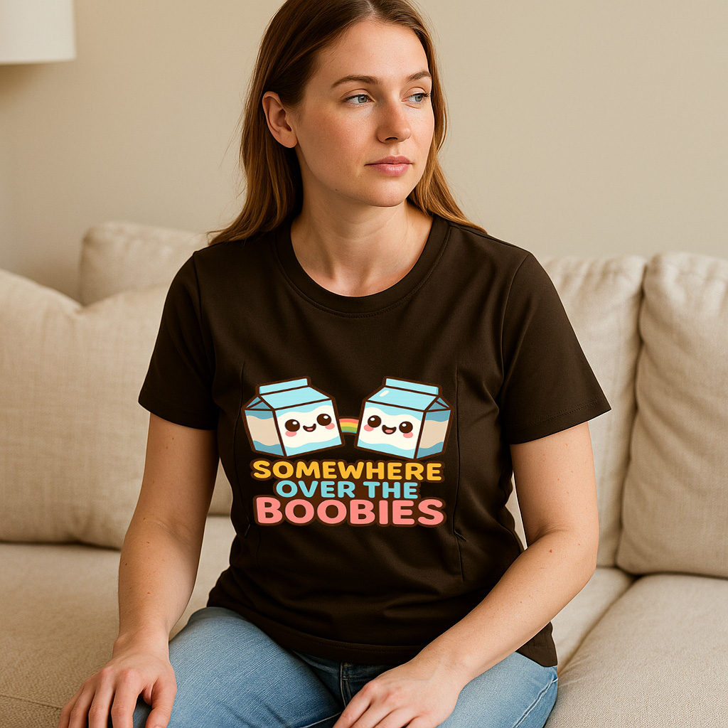"Somewhere Over the Boobies" Slogan Tee | Functional Zi | brand