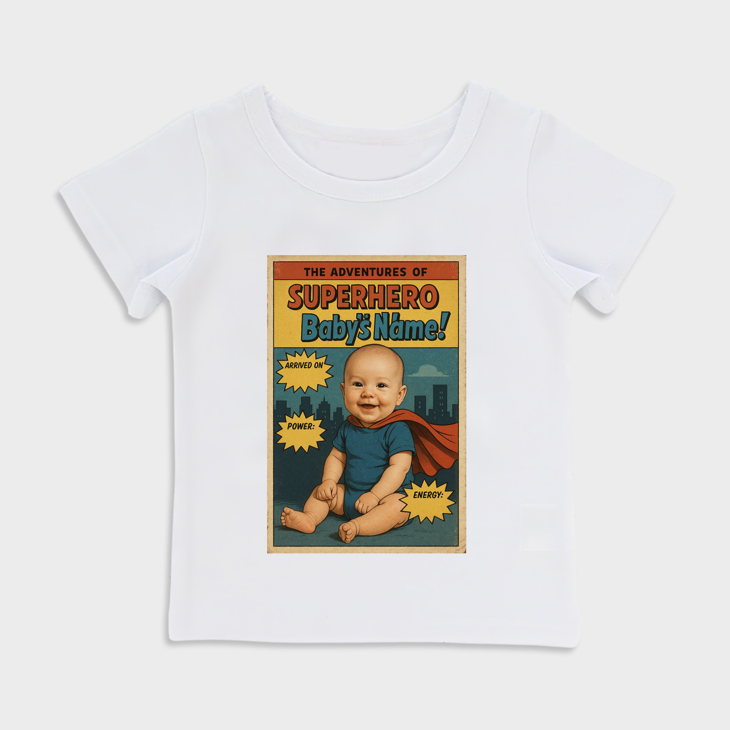 Future Superhero, Custom Baby Rompers