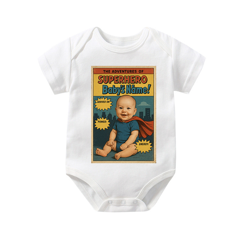 Future Superhero, Custom Baby Rompers
