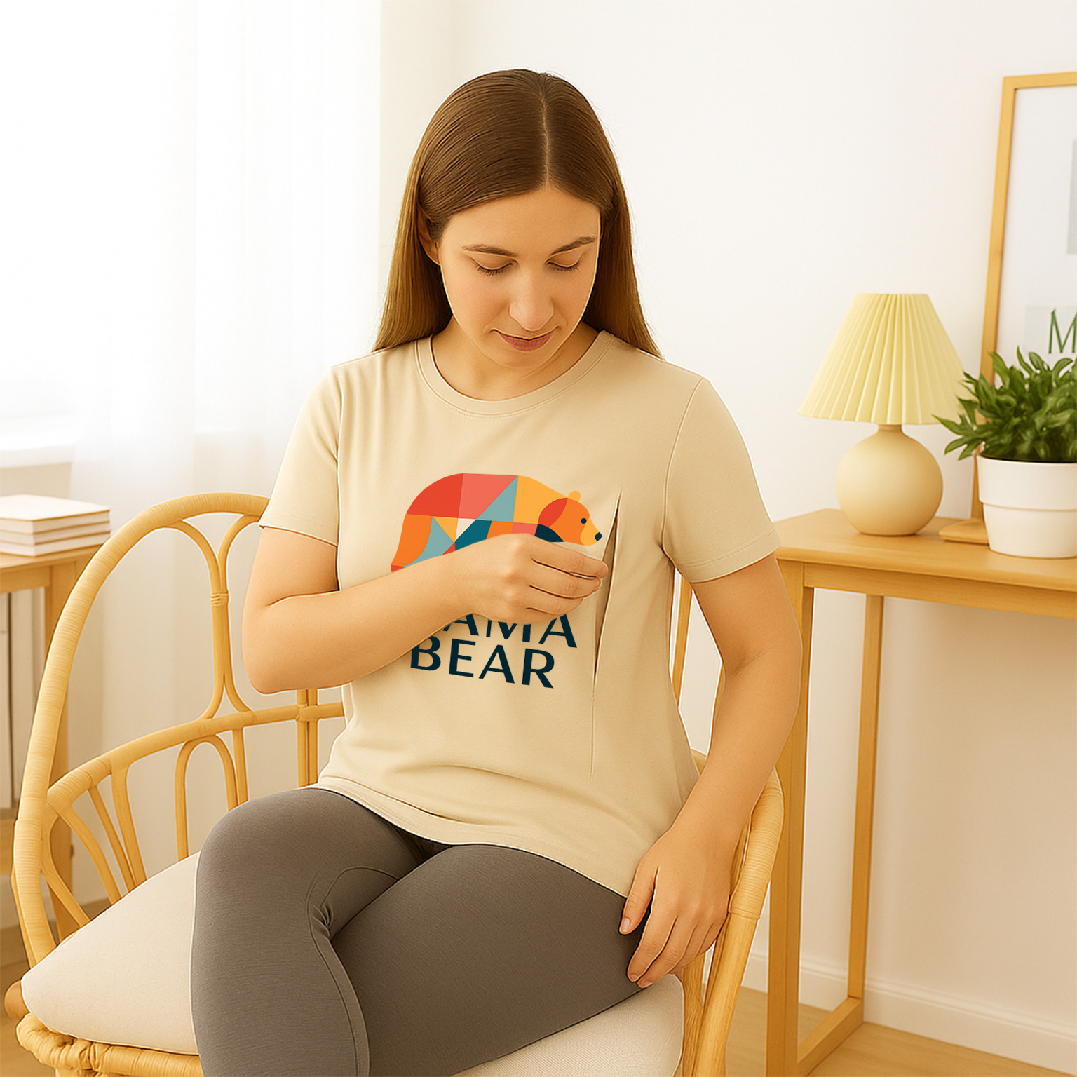 totkeeps Mama Bear Nursing Top | Effortless Zipper for  | brand