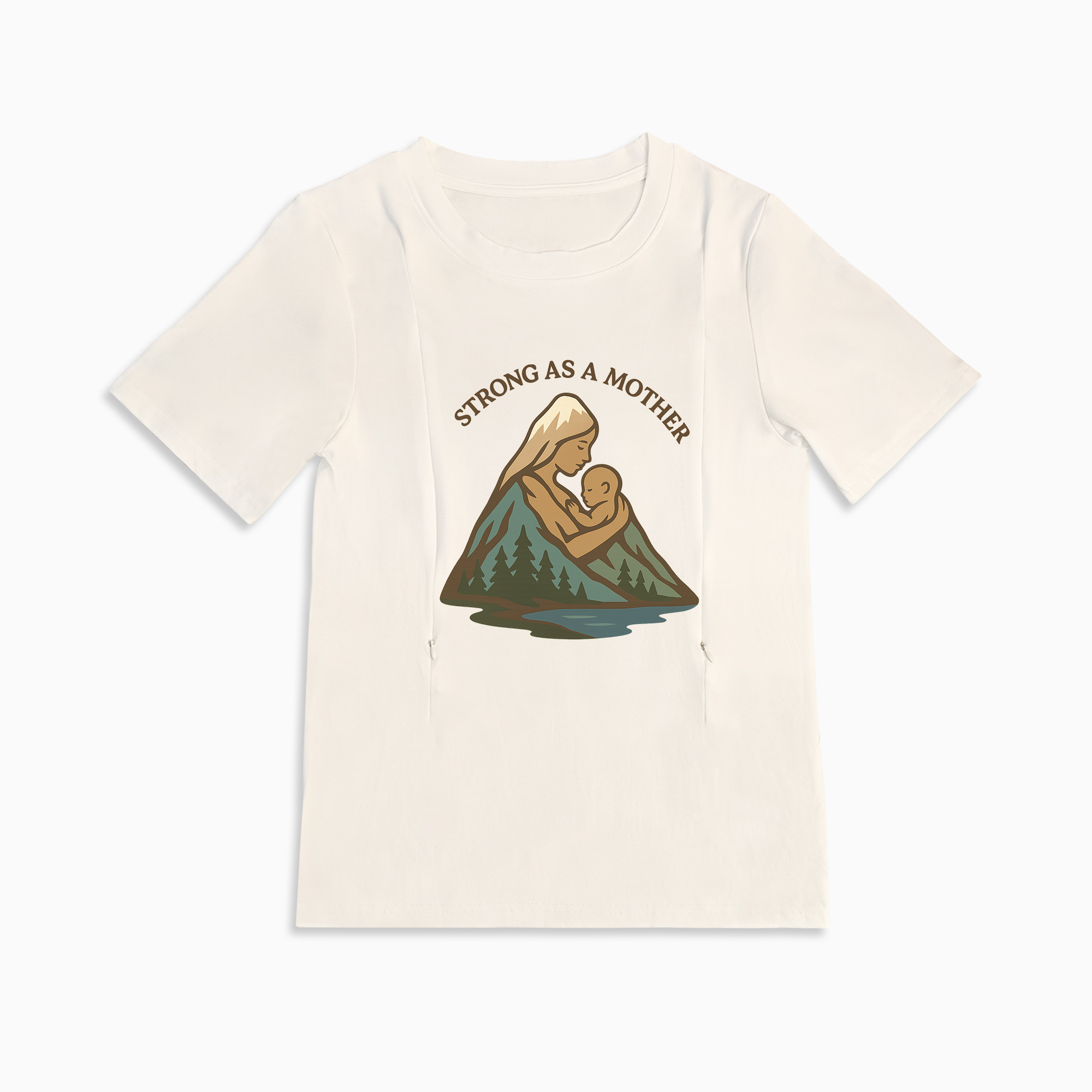 totkeeps Strong as a Mother Nursing Top | Empowering & Functional