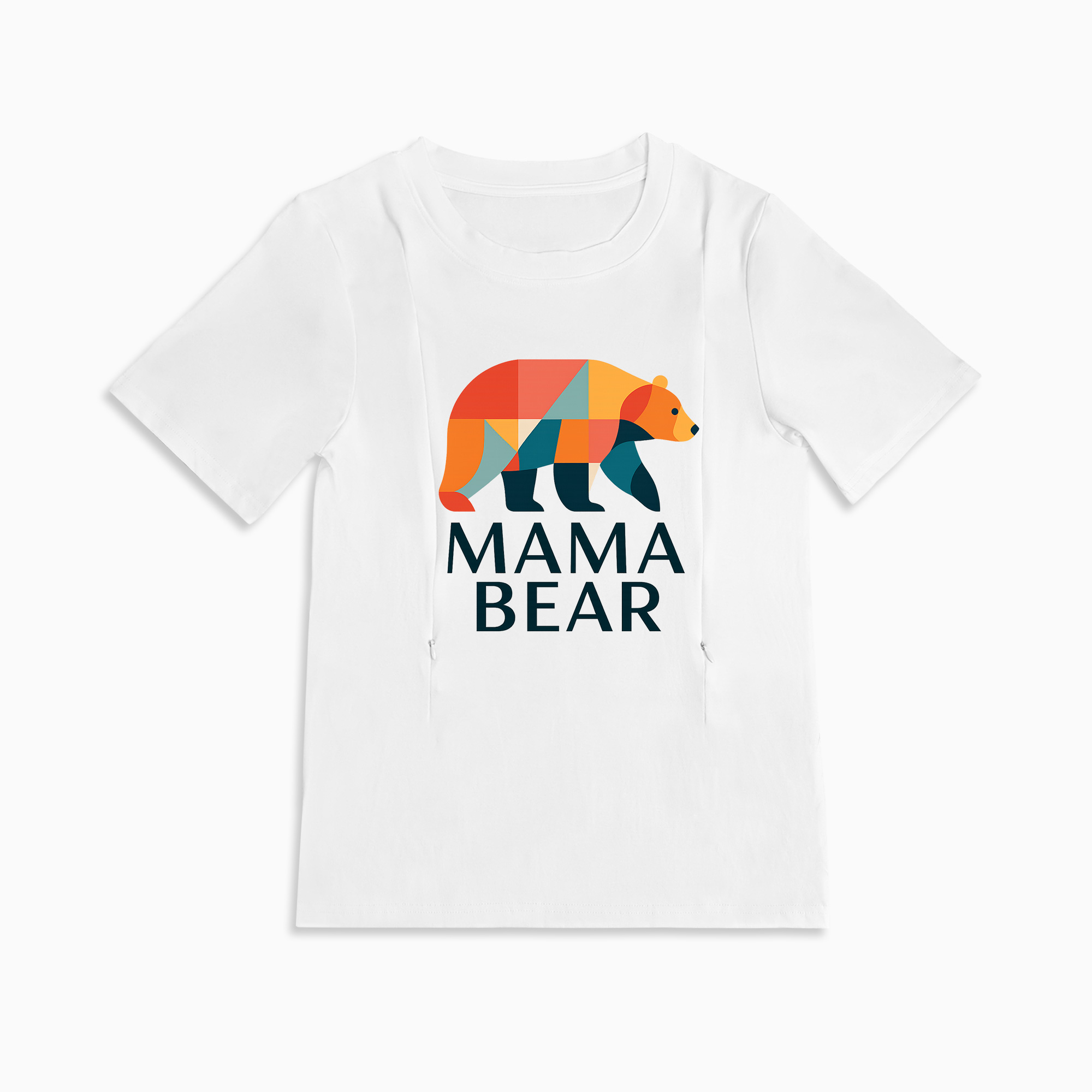 totkeeps Mama Bear Nursing Top | Effortless Zipper for Breastfeeding