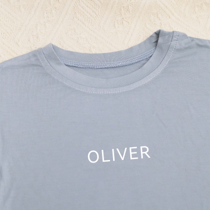 Personalized Short Sleeve Bubble Romper | Sweet & Sassy