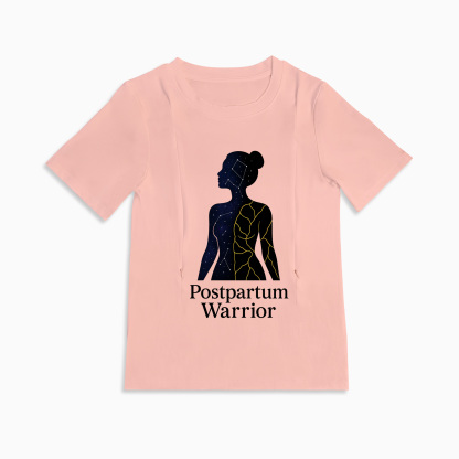 Nursing Wear for Strong Mamas | Postpartum Warrior T-Shirt