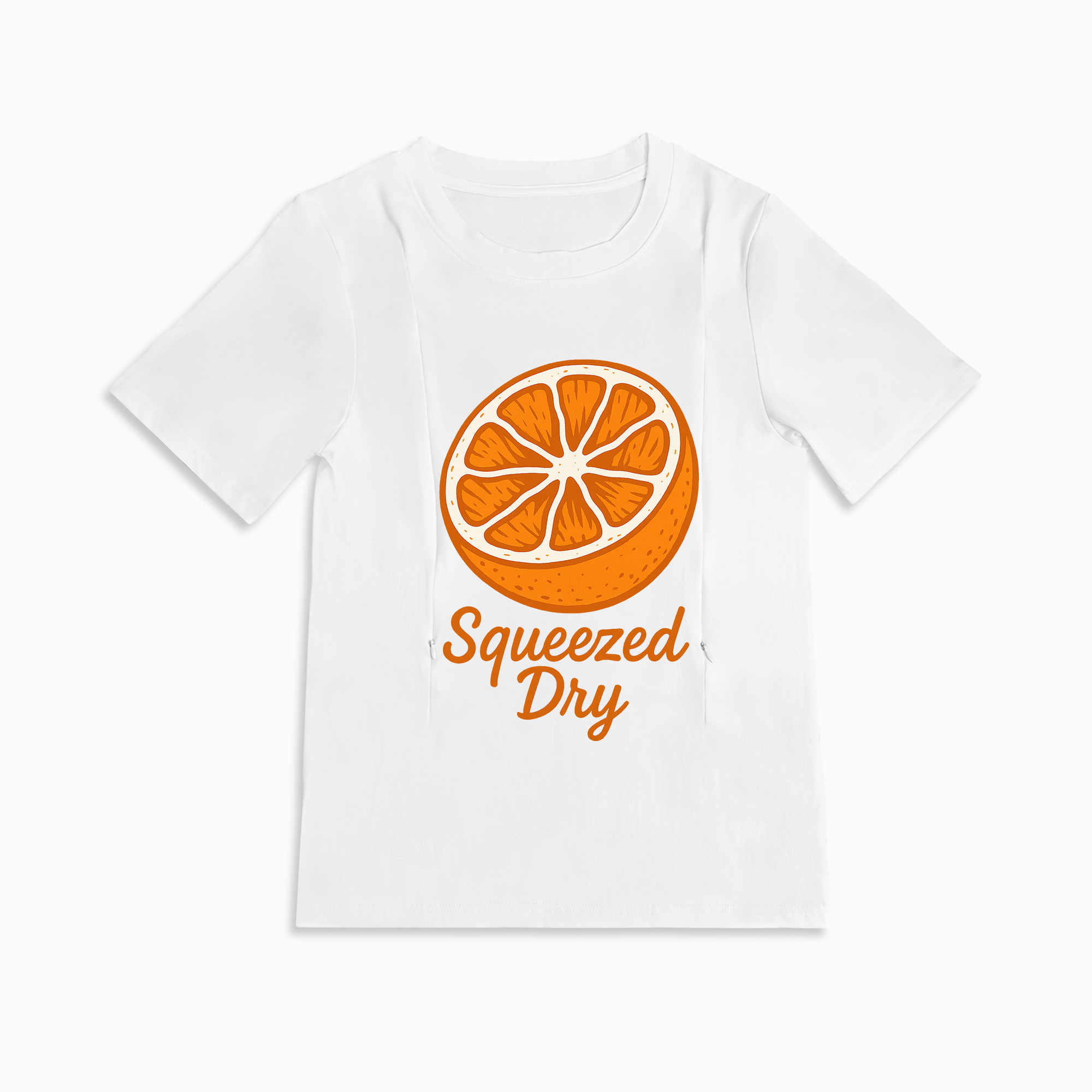 "Straight Outta Milk Supply" | Functional & Funny Zipper Nursing Shirt