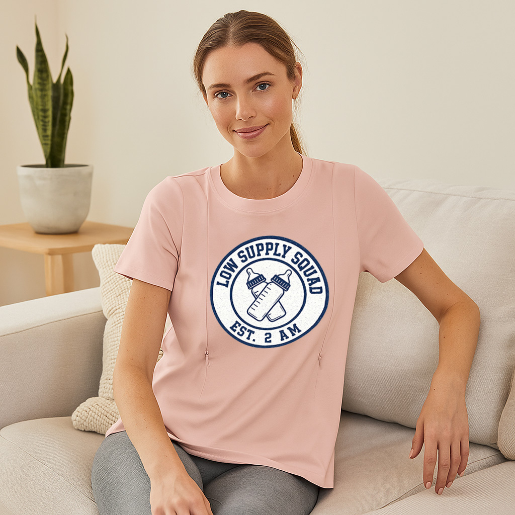 "Straight Outta Milk Supply" Tee | Discreet Zippers for | brand