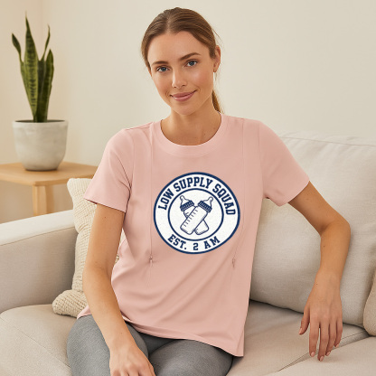 "Straight Outta Milk Supply" Tee | Discreet Zippers for | brand