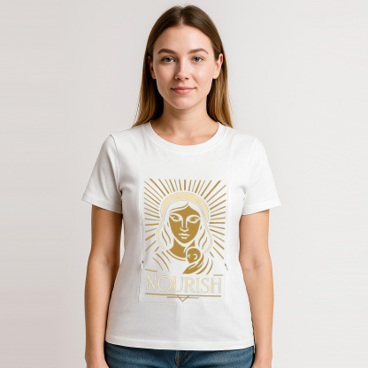 Easy Access Nursing Shirt | Nourish Graphic Tee | For N | brand