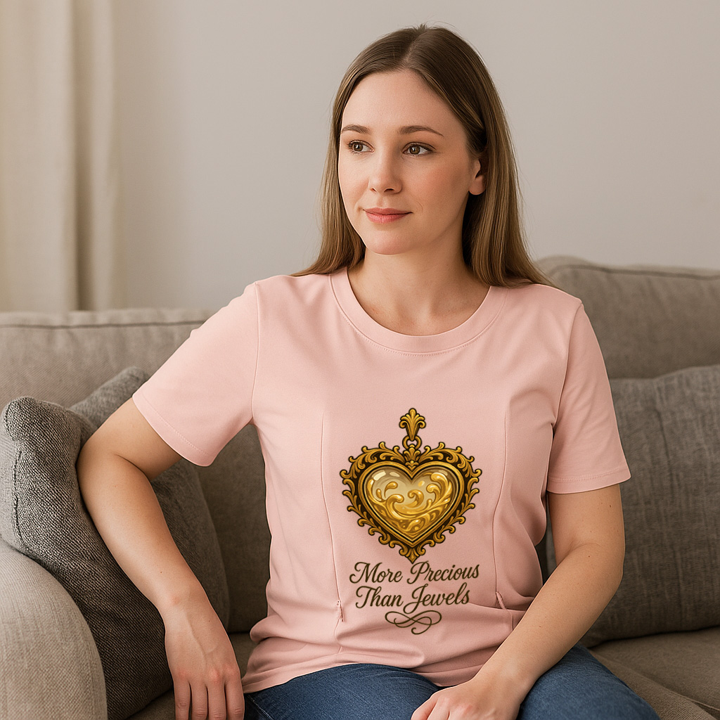 Cotton Breastfeeding T-Shirt | Liquid Gold Inside | Eas | brand