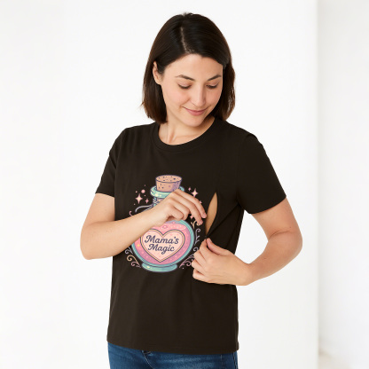 I Make Milk T-Shirt | Nursing-Friendly Top for New Moms