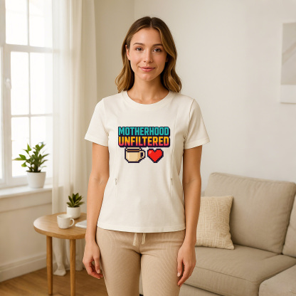 Easy Access Nursing Tee | Motherhood Unfiltered | Soft  | brand